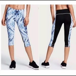 VSX Sport Knockout Tie Dye Cropped Leggings Medium